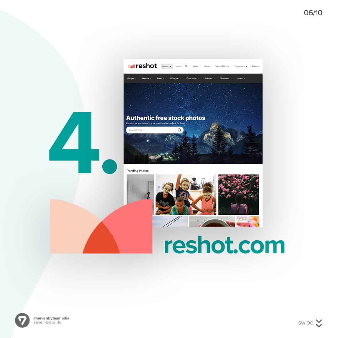 Kostenlose Stockbilder auf Reshot Auf der Webseite Reshot finden Sie ganz einfach kostenlose Stockbilder